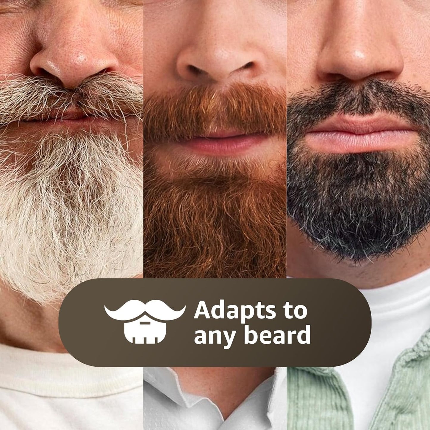 SHPAVVER Electric Beard Trimmer for Men: 16-in-1 Professional Barber Hair Clippers - Cordless Grooming Kit - Turbo Speed & Precision Blades